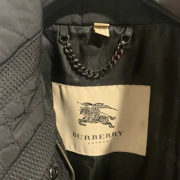 Burberry London jacket USA 12 ITA 46 black - Picture 7 of 15
